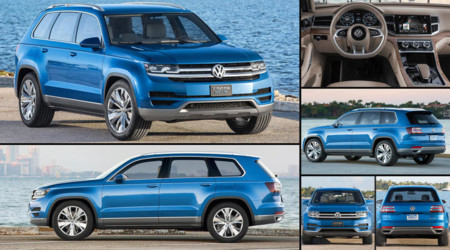 Volkswagen Crossblue Concept 2013 Infographic