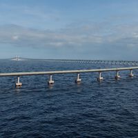 China constrói a maior ponte da América do Sul no Brasil: um gigante de 12 quilômetros sobre o mar