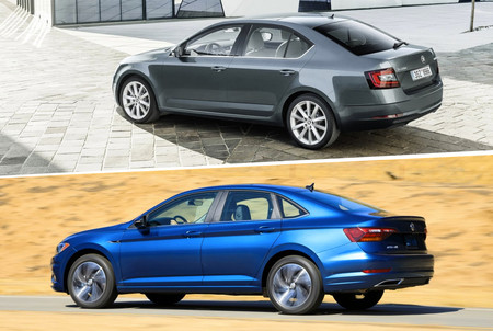 Volkswagen Jetta Vs Skoda Octavia 2