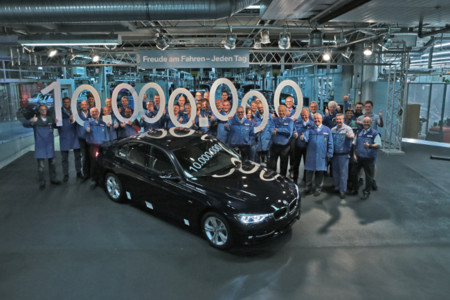 Hoy se ha fabricado la unidad diez millones del BMW Serie 3 berlina