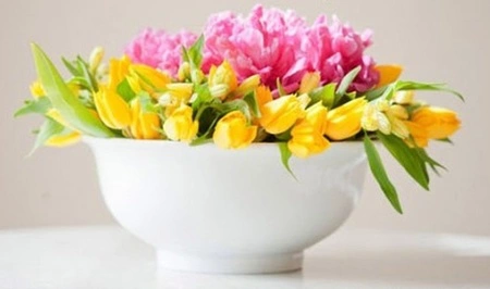 Hazlo tú mismo: un arreglo floral en cuatro pasos
