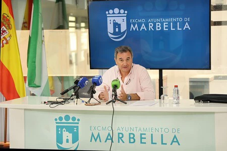 Felix Romero portavoz del Ayuntamiento de Marbella
