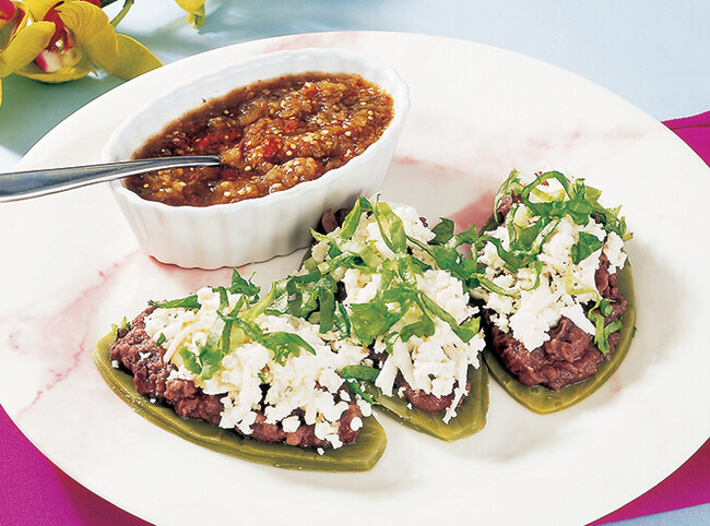 Tlacoyos de nopal