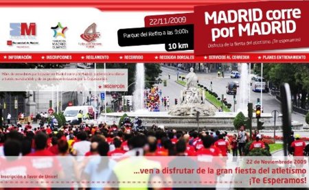 Madrid corre por Madrid, un evento en colaboración de Unicef
