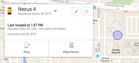 Android Device Manager, herramienta oficial para encontrar dispositivos perdidos o robados