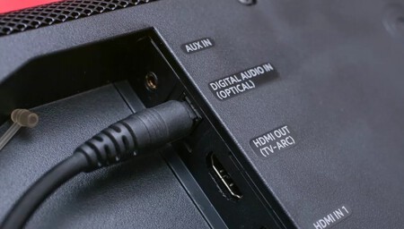 cable parte trasera televisor