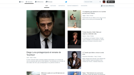 Twitter lanza sus Momentos en España, llega la curación de contenidos con noticias destacadas