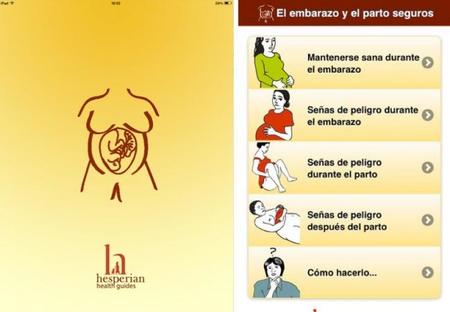Aplicación Embarazo y parto seguros