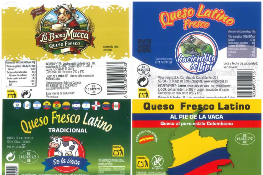Alerta alimentaria por Listeria en más de 12 referencias de queso latino: si los tienes en casa, no los tomes