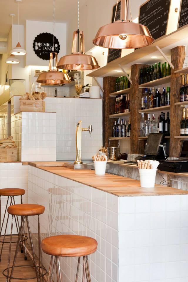 Bocadillo de jamón y champán