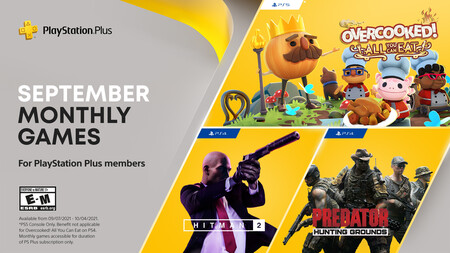 Overcooked: All You Can Eat y Predator: Hunting Grounds entre los juegos de PlayStation Plus de septiembre de 2021