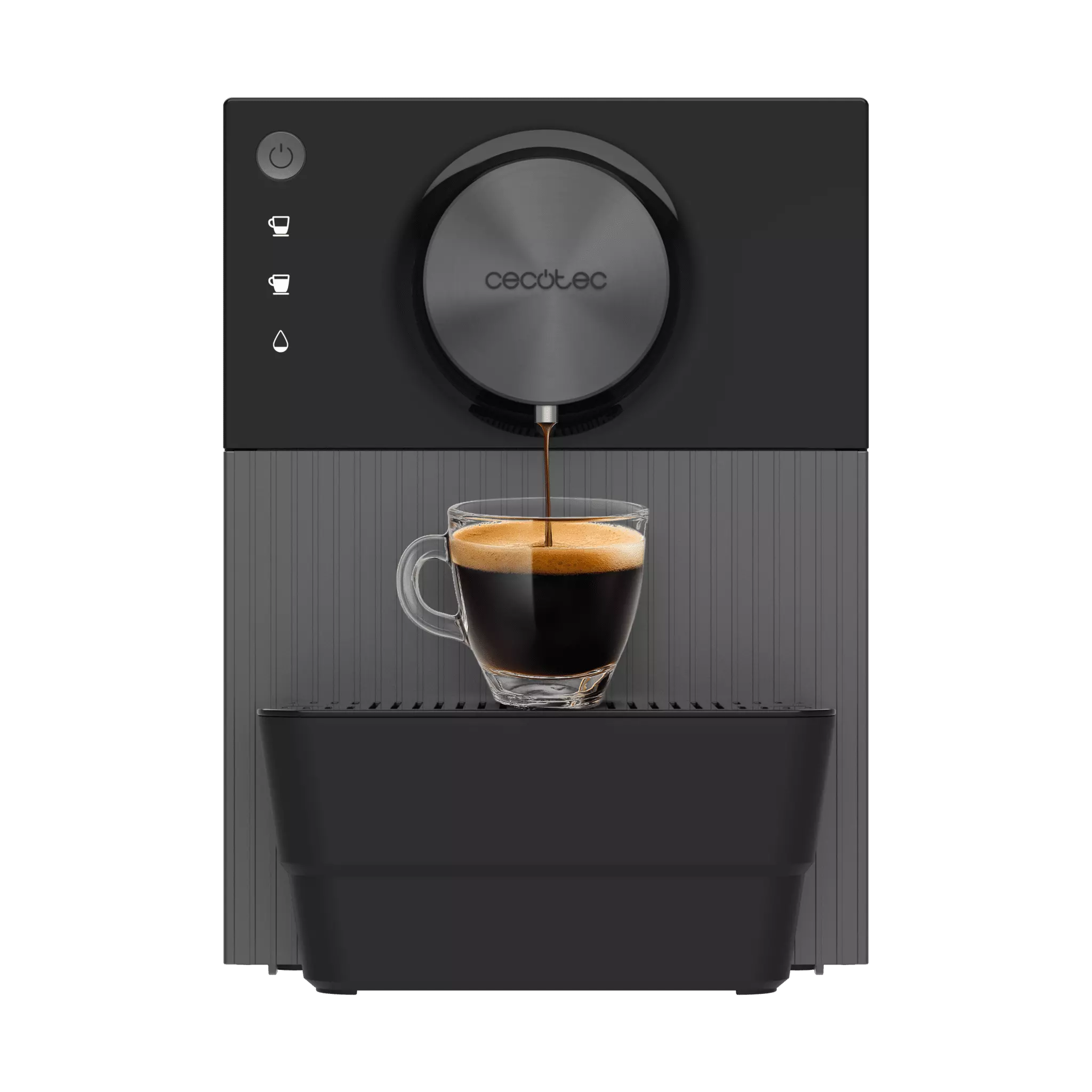 Cafetera superautomática - Cecotec Cremmaet Cube, 1350W, 19 bares, Molinillo integrado, Panel táctil, Thermoblock, Sistema Pre-Infusión, Multicolor
