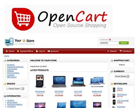Opencart: sencillo y completo gestor de tienda online