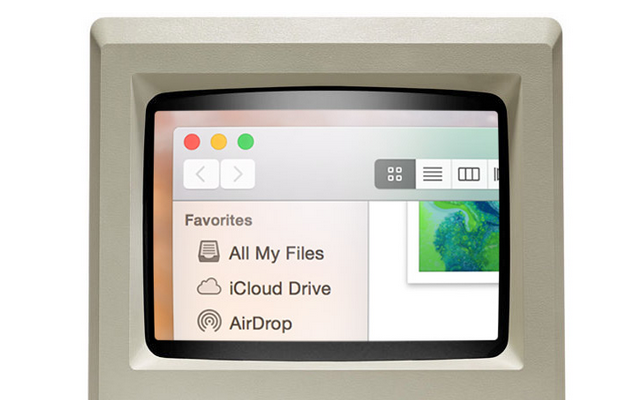Macintosh OS X retina