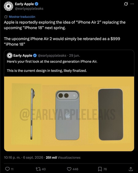 Iphone Air 2 Sustituto Iphone 18