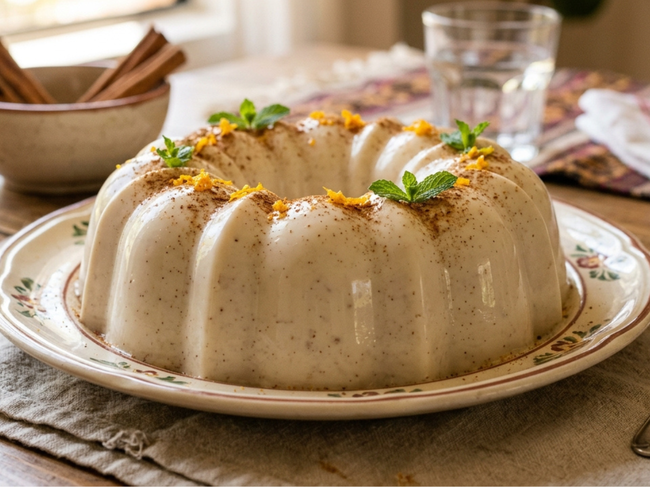 Cómo hacer una deliciosa gelatina de horchata: queda cremosita, lleva pocos ingredientes y es muy fácil