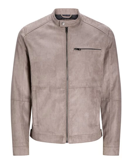 chaqueta piel sintética