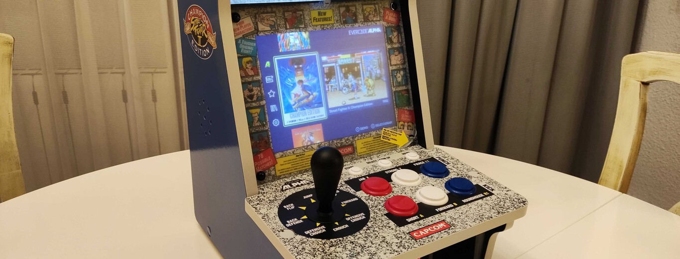 Borne D'arcade Bartop Artisanale Faite Main - Jeux Rétro