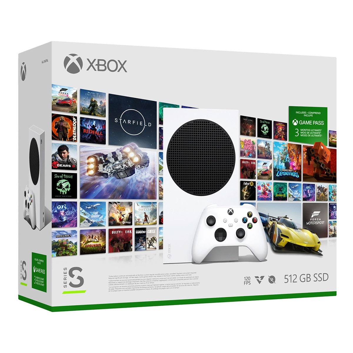Microsoft Xbox Series S 512GB Blanca Starter Bundle