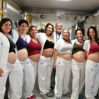 El baby boom de las enfermeras del Hospital Vall d'Hebron de Barcelona que confirma que el embarazo es 'contagioso'