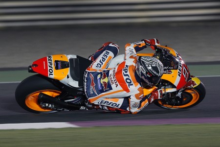 Un nuevo carenado y mucho trabajo por hacer en el box del Repsol Honda