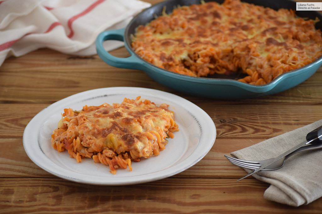 Pasta de lentejas gratinadas con pisto y soja: receta vegetariana rica en proteínas para no aburrirte comiendo legumbres