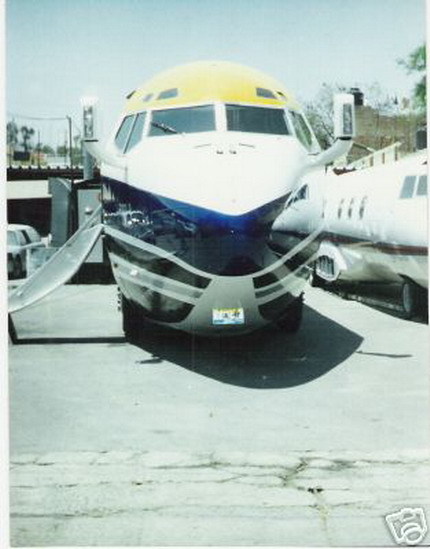 limusina avión Boeing 727