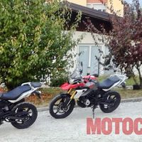 ¡Pillada la BMW G 310 GS! La "minitrail" alemana está lista para 2017 