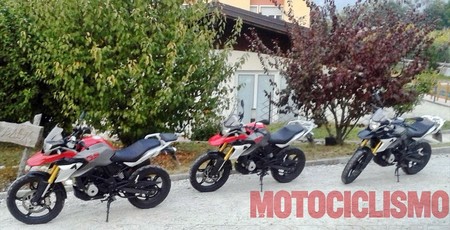 ¡Pillada la BMW G 310 GS! La "minitrail" alemana está lista para 2017