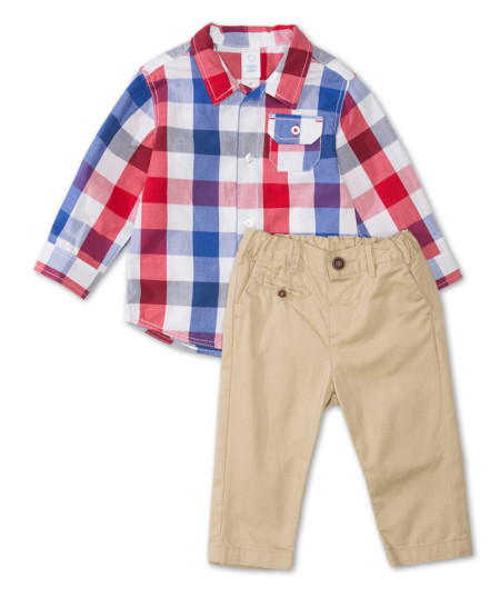 Conjunto Bebe Camisa Y Pantalones