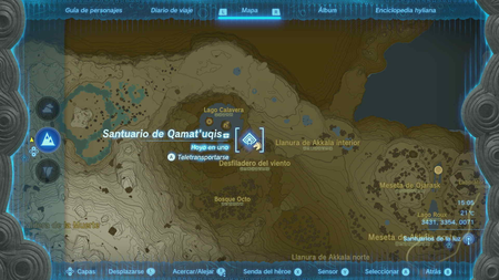 Zelda Totk Santuario Qamat Uqis Ubicacion