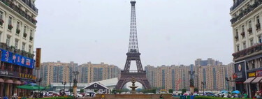 A China le pareció buena idea crear un París falso para atraer turistas. Ni siquiera su Torre Eiffel evitó que se convirtiera en un pueblo fantasma 