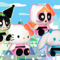 Hello Kitty hace equipo con Las Chicas Superpoderosas en esta colección de hermosos peluches que ya están en Amazon 