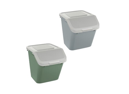Cubo de basura apilable Aldi