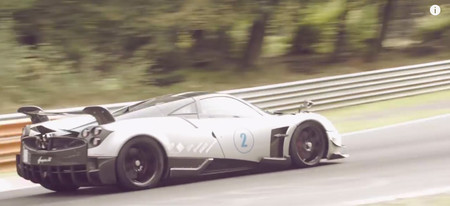 Disfruta viendo y oyendo al Pagani Huayra BC en Nürburgring Nordschleife