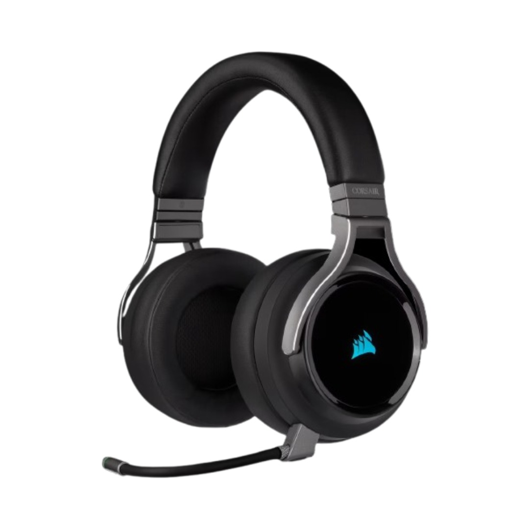 Auriculares para juegos de alta fidelidad VIRTUOSO RGB WIRELESS, Carbonio
