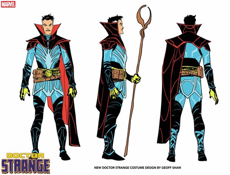 Marvel Comics Doctor Stranger Asgard Diseno Geoff Shaw