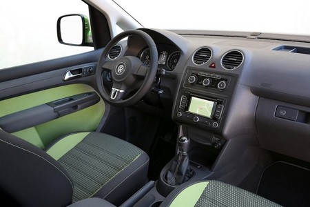 Volkswagen Cross Caddy, vista del interior