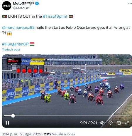 Quartararo Hungria Motogp 2025