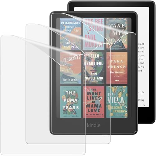 MoKo 3 Pack Protector de Pantalla para Kindle Paperwhite 7 pulgadas 12ª Generación 2024 y Kindle Colorsoft Signature Edition, Anti-Resplandor PET Película Protectora de Pantalla Mate de Cobertura