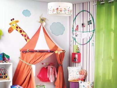 Ideas divertidas para alegrar el cuarto de los niños