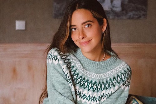 Vestido Punto Nordico Noruego Tendencia Invierno Elegantes Bonitos Calentitos