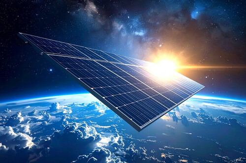Un panel solar estuvo siete años en órbita y ha dado la respuesta que nadie esperaba sobre la energía infinita