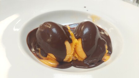 Rest La Peseta Helado De Mandarina Con Chocolate De Astorga