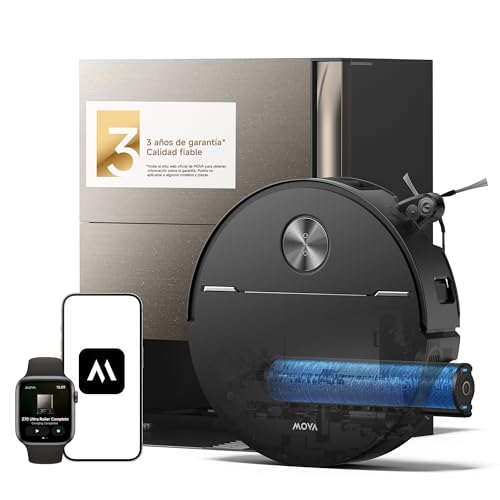 Mova Z70 Ultra Roller Complete Robot Aspirador y Friegasuelos con HydroForce 2.0