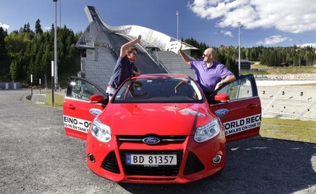 1.619 km con un Ford Focus Ecoboost (ojo, de gasolina)
