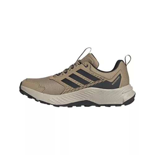 adidas Terrex Tracefinder 2 Climaproof Trail Running Shoes, Zapatillas Hombre, Cardboard/Core Black/Bronze Strata, 43 1/3 EU