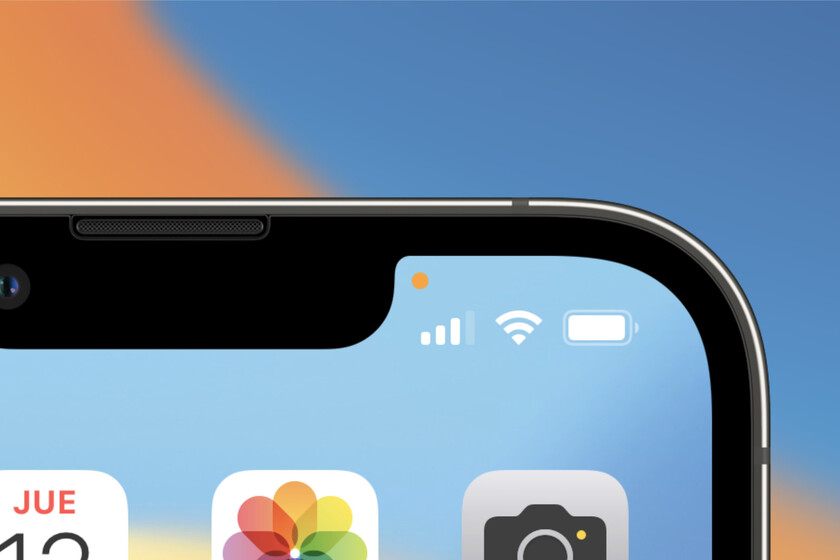 Qué es y cuál es la función del punto naranja en nuestro iPhone