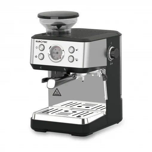 Cafetera Expresso Manual CD1316, 20 Bares, 1,3 L - Inox y Negro 