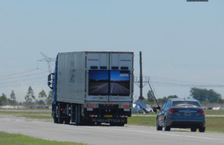 Samsung comienza a probar su Safety Truck en Argentina